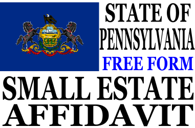 Small Estate Affidavit Pennsylvania